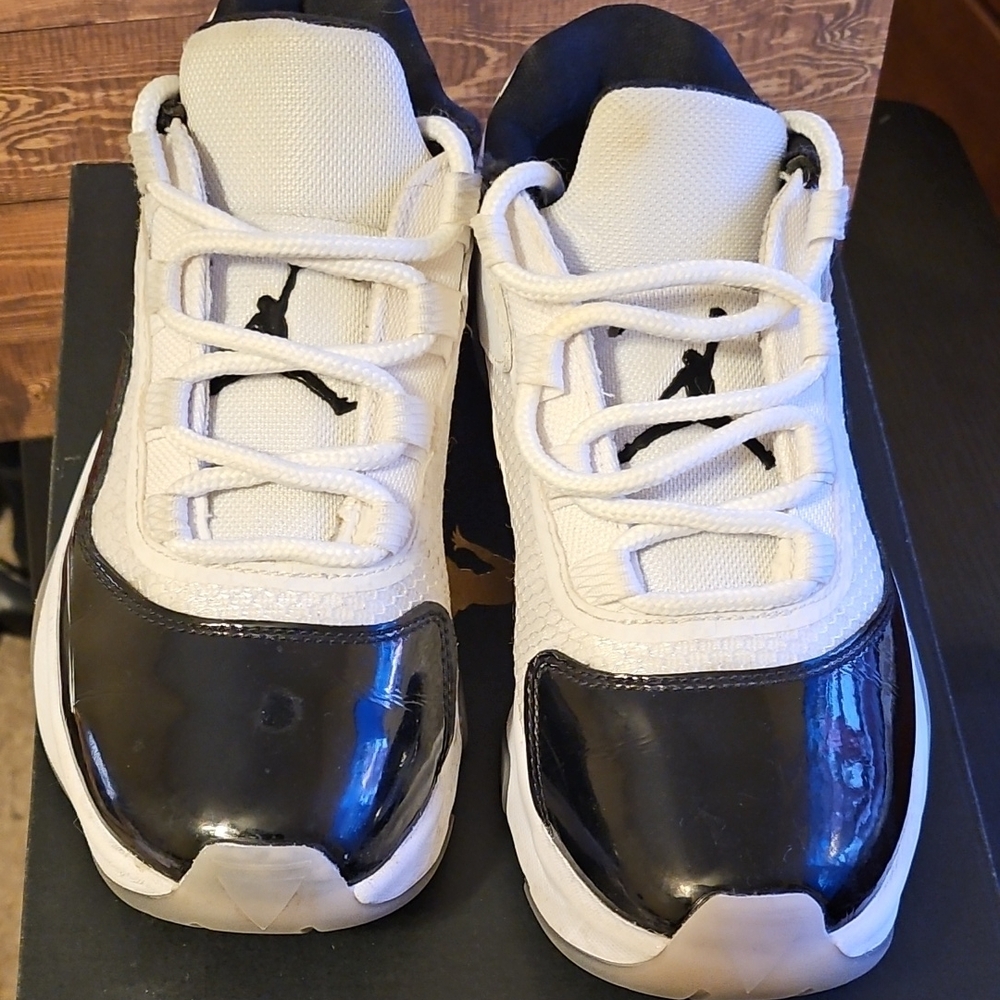 Kids Black and White Sneakers